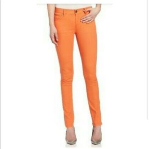 BCBGENERATION Jasper orange rust skinny jeans, 26